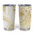 Samoa Lotu Tamaiti Gold Tumbler Cup Teuila Tatau - Polynesian Pride