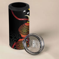 Papua New Guinea Independence 4 in 1 Can Cooler Tumbler PNG Bagi and Lime Pot LT7 - Polynesian Pride