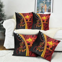 Papua New Guinea Independence Pillow Cover PNG Bagi and Lime Pot LT7 - Polynesian Pride