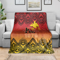 Papua New Guinea 1975 To The Future Blanket Sepik Masks LT7 - Polynesian Pride
