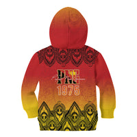 Papua New Guinea 1975 To The Future Personalised Kid Hoodie Sepik Masks LT7 - Polynesian Pride