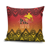 Papua New Guinea 1975 To The Future Pillow Cover Sepik Masks LT7 Red - Polynesian Pride