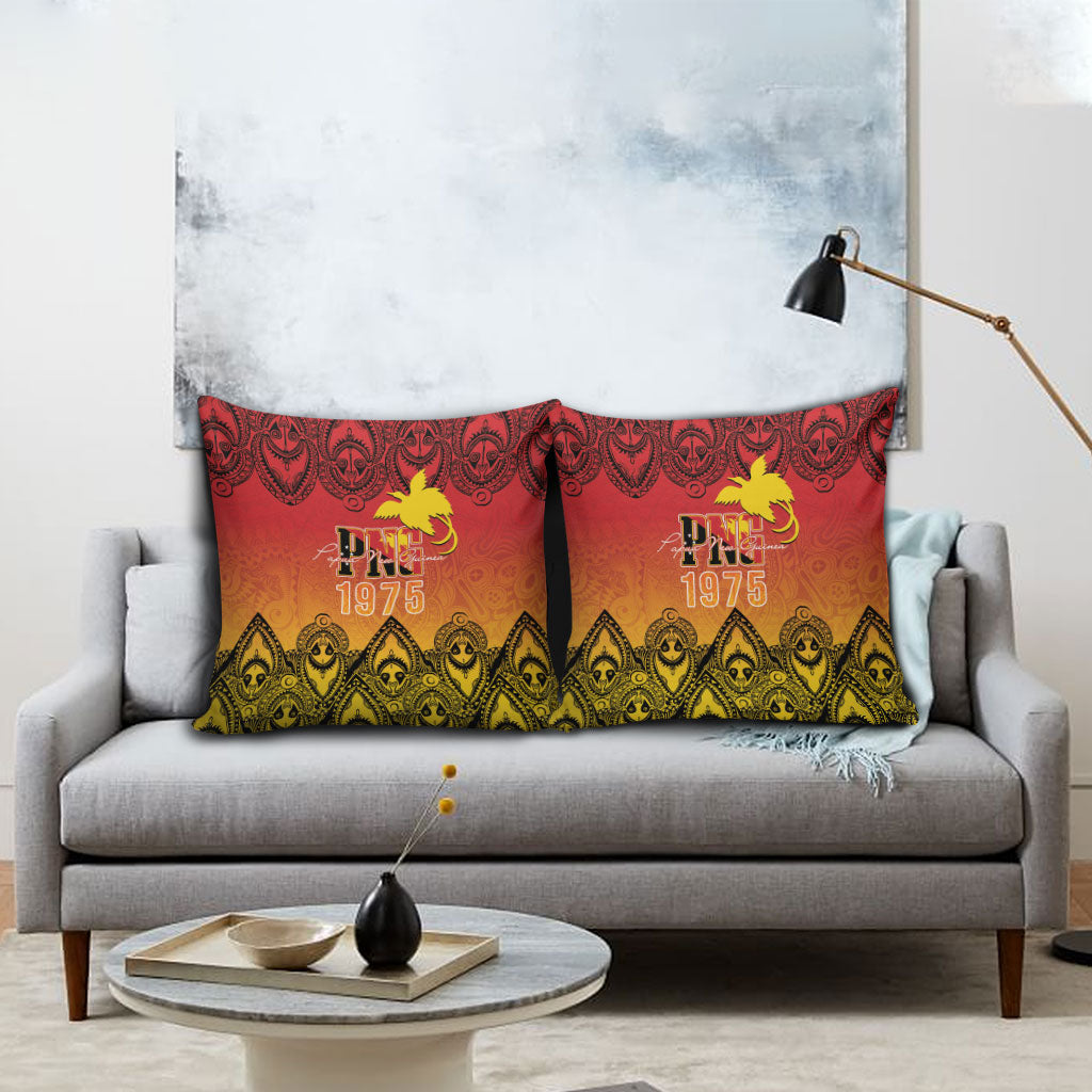 Papua New Guinea 1975 To The Future Pillow Cover Sepik Masks LT7 - Polynesian Pride
