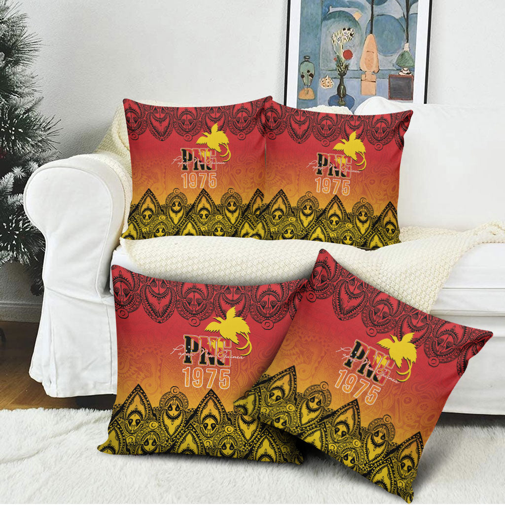 Papua New Guinea 1975 To The Future Pillow Cover Sepik Masks LT7 - Polynesian Pride