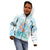Sea Blue Polynesian Jellyfish Kid Hoodie Watercolor Glows - Polynesian Pride