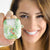 Summer Green Polynesian Jellyfish AirPods Case Watercolor Glows - Polynesian Pride