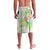 Summer Green Polynesian Jellyfish Lavalava Watercolor Glows - Polynesian Pride