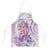Lavender Polynesian Jellyfish Apron Watercolor Glows - Polynesian Pride