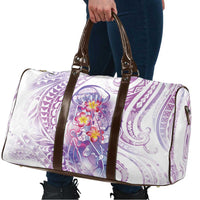 Lavender Polynesian Jellyfish Travel Bag Watercolor Glows LT7 - Polynesian Pride