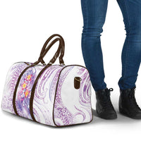 Lavender Polynesian Jellyfish Travel Bag Watercolor Glows LT7 - Polynesian Pride