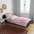 Rose Pink Polynesian Jellyfish Bedding Set Watercolor Glows - Polynesian Pride