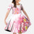 Rose Pink Polynesian Jellyfish Family Matching Summer Maxi Dress and Hawaiian Shirt Watercolor Glows - Polynesian Pride