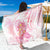 Rose Pink Polynesian Jellyfish Sarong Watercolor Glows - Polynesian Pride