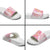 Rose Pink Polynesian Jellyfish Slide Sandals Watercolor Glows - Polynesian Pride