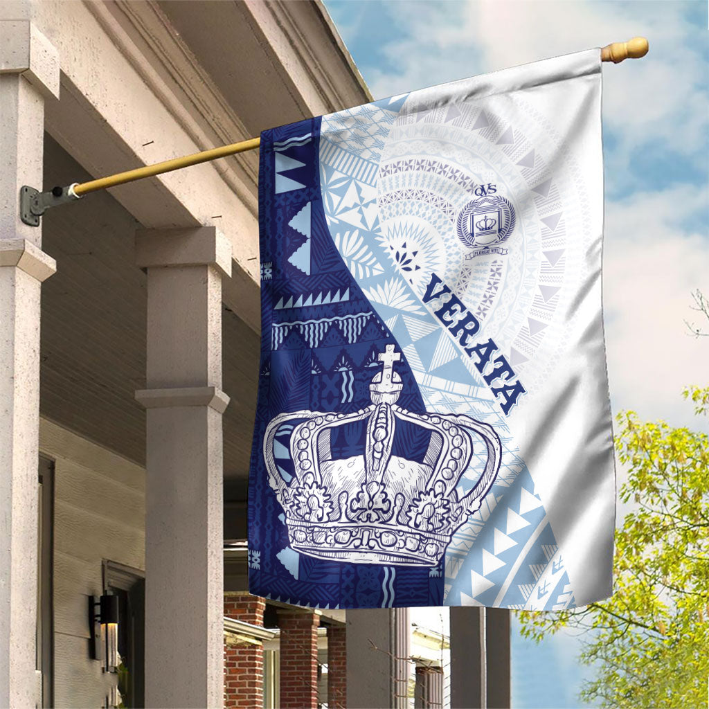 Queen Victoria School Fiji Vulinitu Verata House Garden Flag Masi Tapa