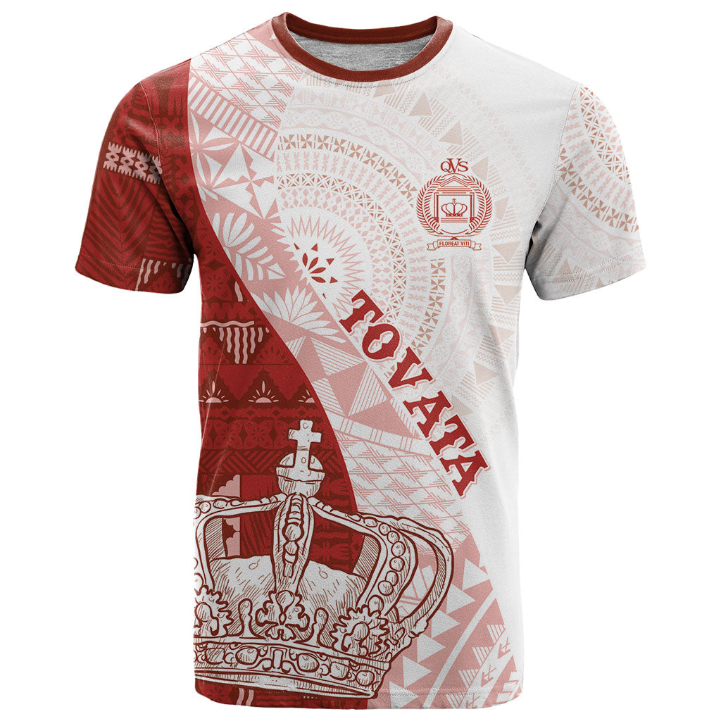 Queen Victoria School Fiji Vulinitu Tovata House T Shirt Masi Tapa