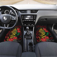 Vanuatu Meri Krismas Car Mats Conch Shell Tribal Art