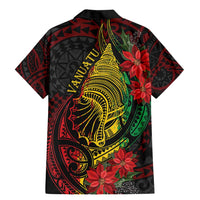 Vanuatu Meri Krismas Family Matching Mermaid Dress and Hawaiian Shirt Conch Shell Tribal Art LT7 - Polynesian Pride