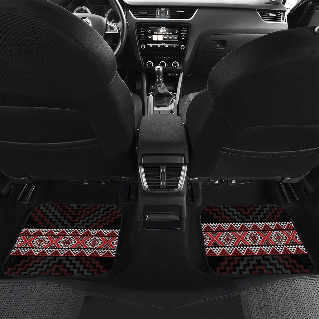 Taniko Aotearoa Car Mats Poutama Mix Piwakawaka