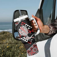 Taniko Aotearoa Tumbler With Handle Poutama Mix Piwakawaka