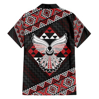 Taniko Aotearoa Family Matching Puletasi and Hawaiian Shirt Poutama Mix Piwakawaka - Ver02 LT7 - Polynesian Pride