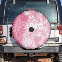 Polynesian Women's Day Spare Tire Cover Plumeria Passion - Pink LT7 Pink - Polynesian Pride