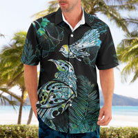 Aotearoa Maori Mahuru Hawaiian Shirt Spring Time - Paua Shell Green LT7 - Polynesian Pride