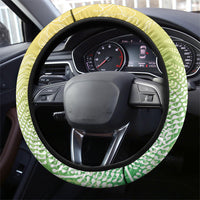Aotearoa Maori Mahuru Tui With Pikawakawa Steering Wheel Cover Spring Time LT7 - Polynesian Pride