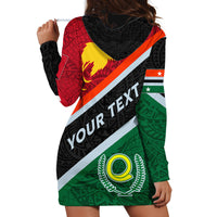 Personalised Penama and Papua New Guinea Day Hoodie Dress Emblem Mix Style LT7 - Polynesian Pride