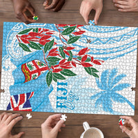 Bula Fiji Day Tagimaucia Palms Puzzle Toso Mai Viti LT7 - Polynesian Pride