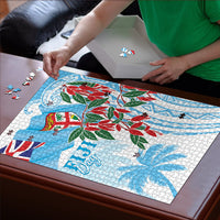 Bula Fiji Day Tagimaucia Palms Puzzle Toso Mai Viti LT7 - Polynesian Pride