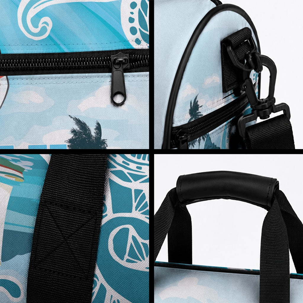 Bula Fiji Seascape Duffle Bag Fiji Day - Islands Heritage LT7 - Polynesian Pride