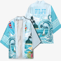 Bula Fiji Seascape Kimono Fiji Day - Islands Heritage LT7 - Polynesian Pride