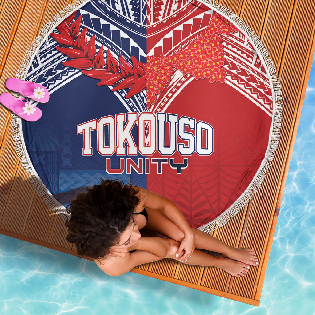 TokoUso Tonga Samoa Brothers Forever Beach Blanket Ulafala and Heilala Unity LT7 - Polynesian Pride
