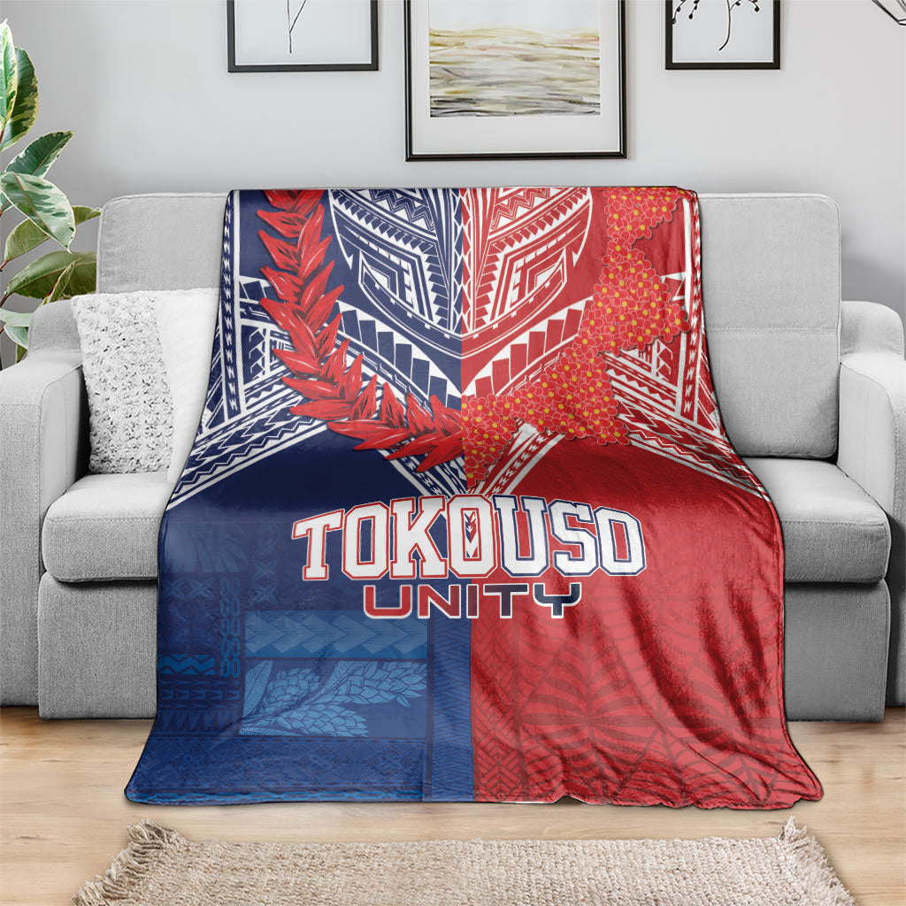 TokoUso Tonga Samoa Brothers Forever Blanket Ulafala and Heilala Unity LT7 - Polynesian Pride