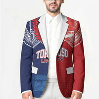 TokoUso Tonga Samoa Brothers Forever Custom Blazer Ulafala and Heilala Unity LT7 - Polynesian Pride
