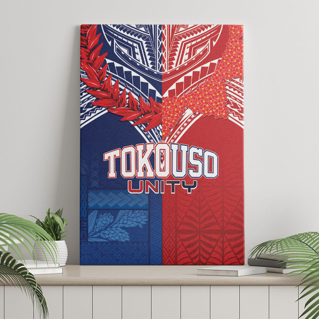 TokoUso Tonga Samoa Brothers Forever Canvas Wall Art Ulafala and Heilala Unity LT7 - Polynesian Pride