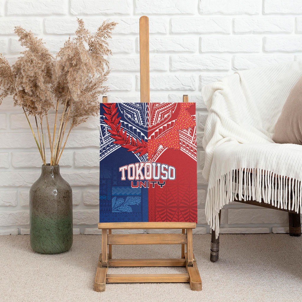 TokoUso Tonga Samoa Brothers Forever Canvas Wall Art Ulafala and Heilala Unity LT7 - Polynesian Pride