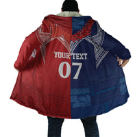 TokoUso Tonga Samoa Brothers Forever Custom Cloak Ulafala and Heilala Unity LT7 - Polynesian Pride
