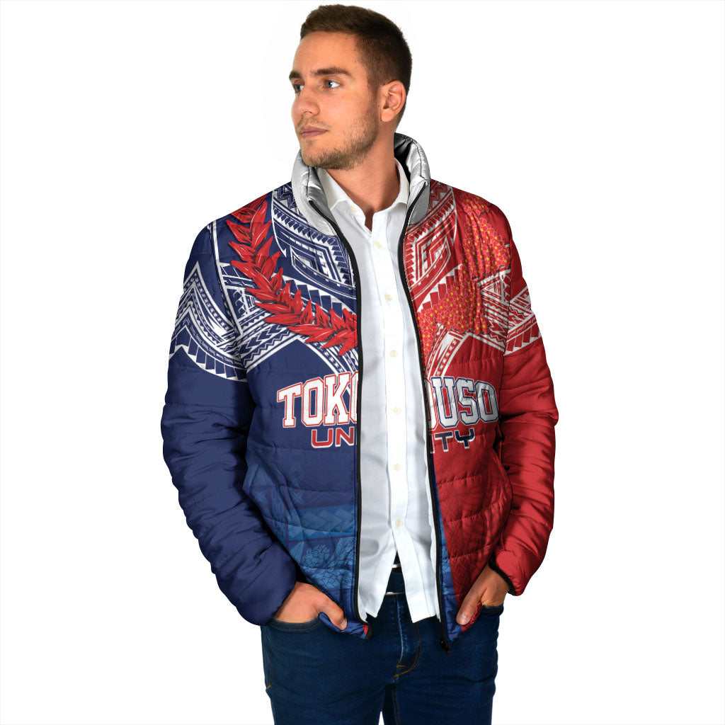 TokoUso Tonga Samoa Brothers Forever Custom Padded Jacket Ulafala and Heilala Unity LT7 - Polynesian Pride