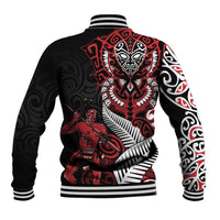 Aotearoa Toitu Te Tiriti Baseball Jacket Whakairo Wheku