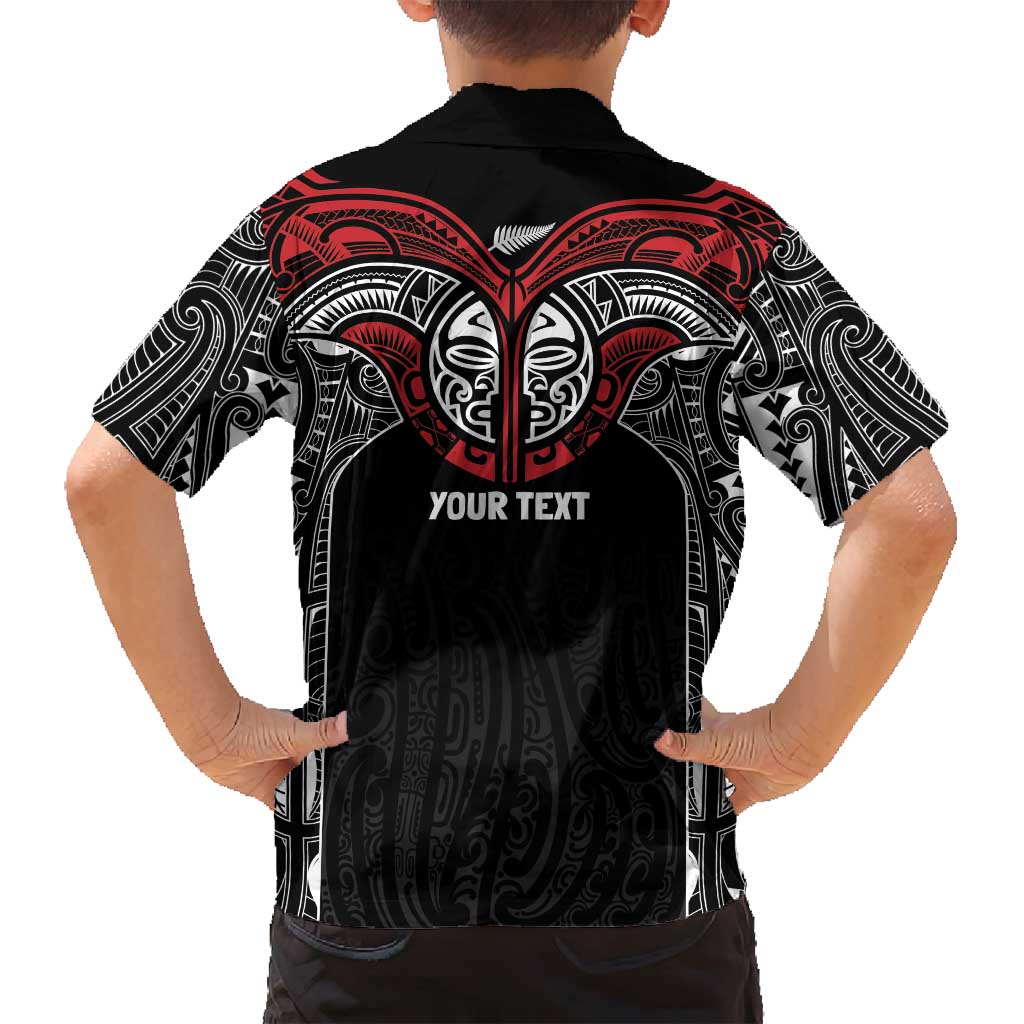 Aotearoa Maori Personalized Family Matching Puletasi and Hawaiian Shirt Toitu Te Tiriti Ake! Ake! Ake! LT7 - Polynesian Pride