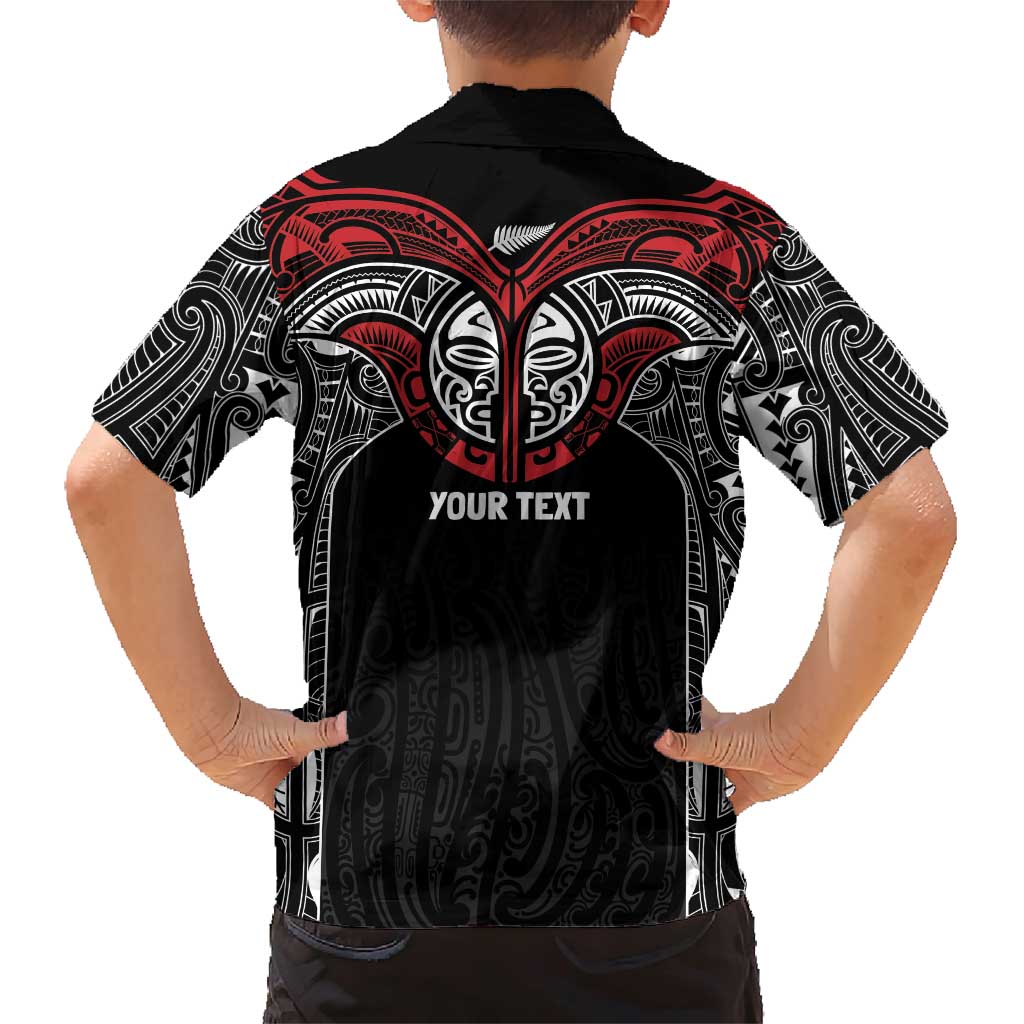 Aotearoa Maori Personalized Family Matching Short Sleeve Bodycon Dress and Hawaiian Shirt Toitu Te Tiriti Ake! Ake! Ake! LT7 - Polynesian Pride