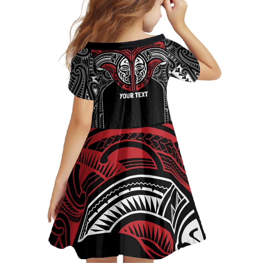 Aotearoa Maori Personalized Family Matching Short Sleeve Bodycon Dress and Hawaiian Shirt Toitu Te Tiriti Ake! Ake! Ake! LT7 - Polynesian Pride