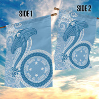 Micronesia FSM Garden Flag Shark and Manta Classic Style LT7 - Polynesian Pride