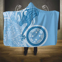 Micronesia FSM Hooded Blanket Shark and Manta Classic Style LT7 - Polynesian Pride