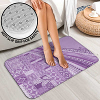 Pasifika Women's Day - Samoa Siapo Malu Tattoo Inspired Bathroom Set Lavender