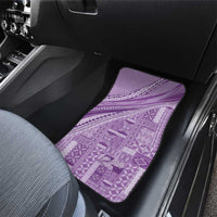 Pasifika Women's Day - Samoa Siapo Malu Tattoo Inspired Car Mats Lavender