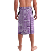 Pasifika Women's Day - Samoa Siapo Malu Tattoo Inspired Lavalava Lavender