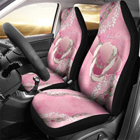 Hawaii Maui Island Flowers Lei Car Seat Cover Lokelani Rose Pink